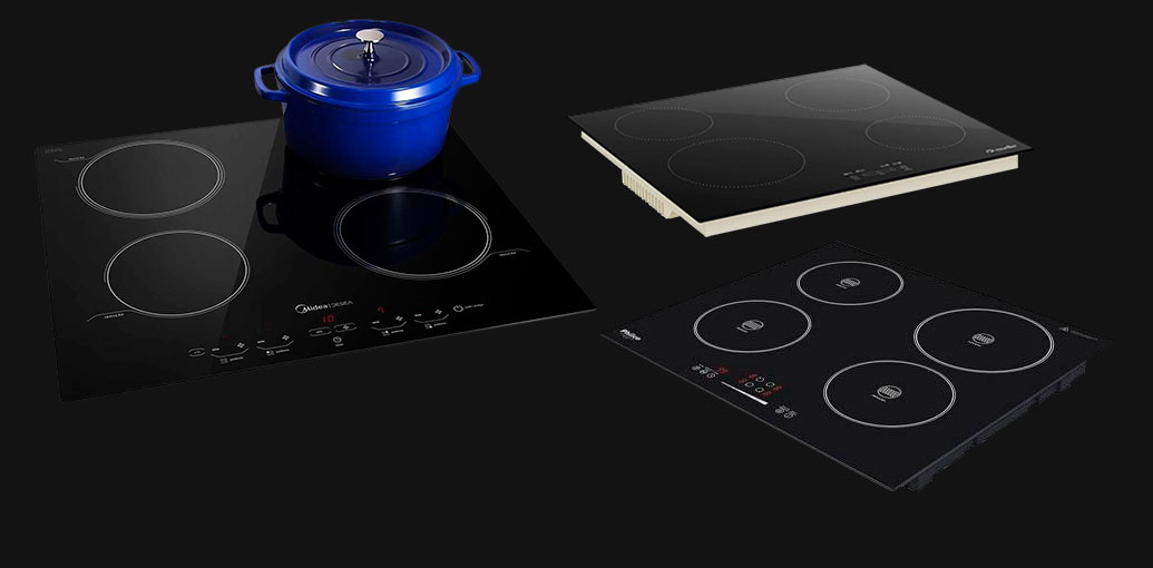 Instalação de cooktop de indução